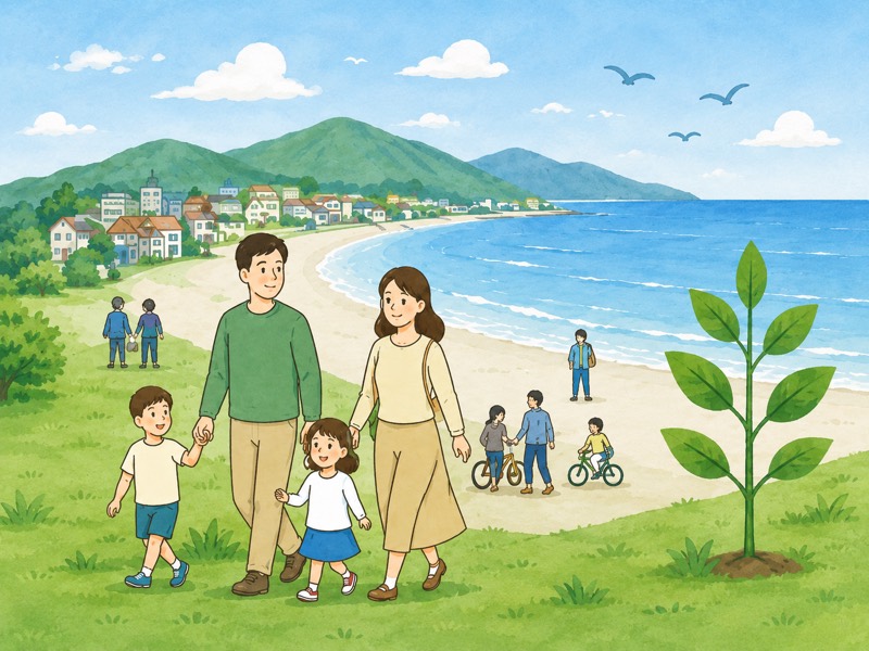 勝浦を動かす3つの柱：増やす — 人が集まり、未来が育つまち